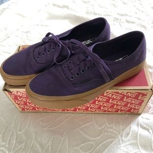 Authentic Gum Purple Vans